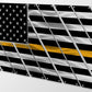 Flags - Police Thin Blue Line Multi-Panel Metal American Flag Gift