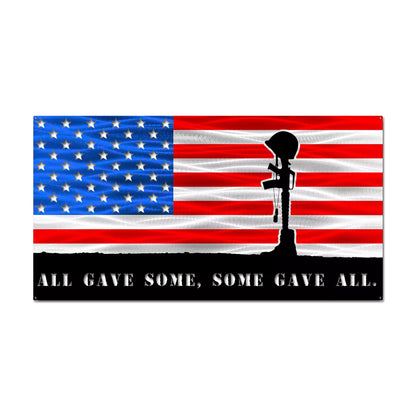 Flag - All Gave Some Battlefield Cross American Flag - In Stock