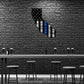 Hero - Thin Blue Line California Cutout American Flag