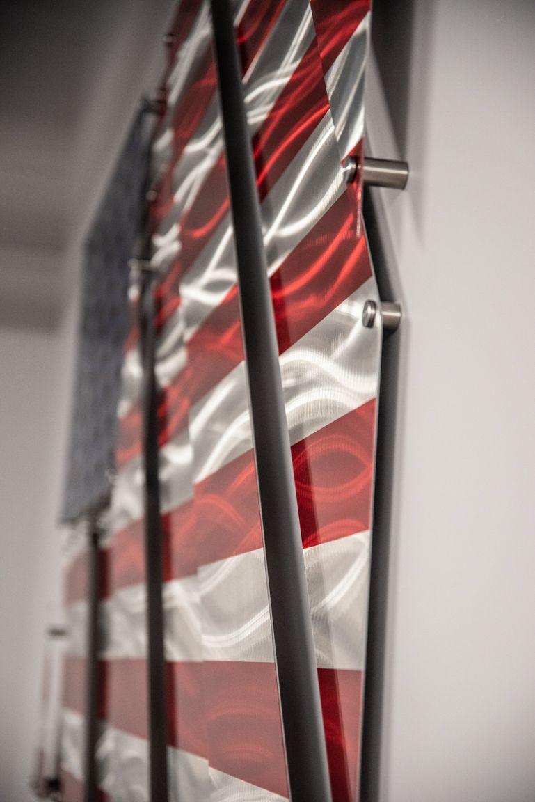 Flags - Multi-Panel Metal American Flag