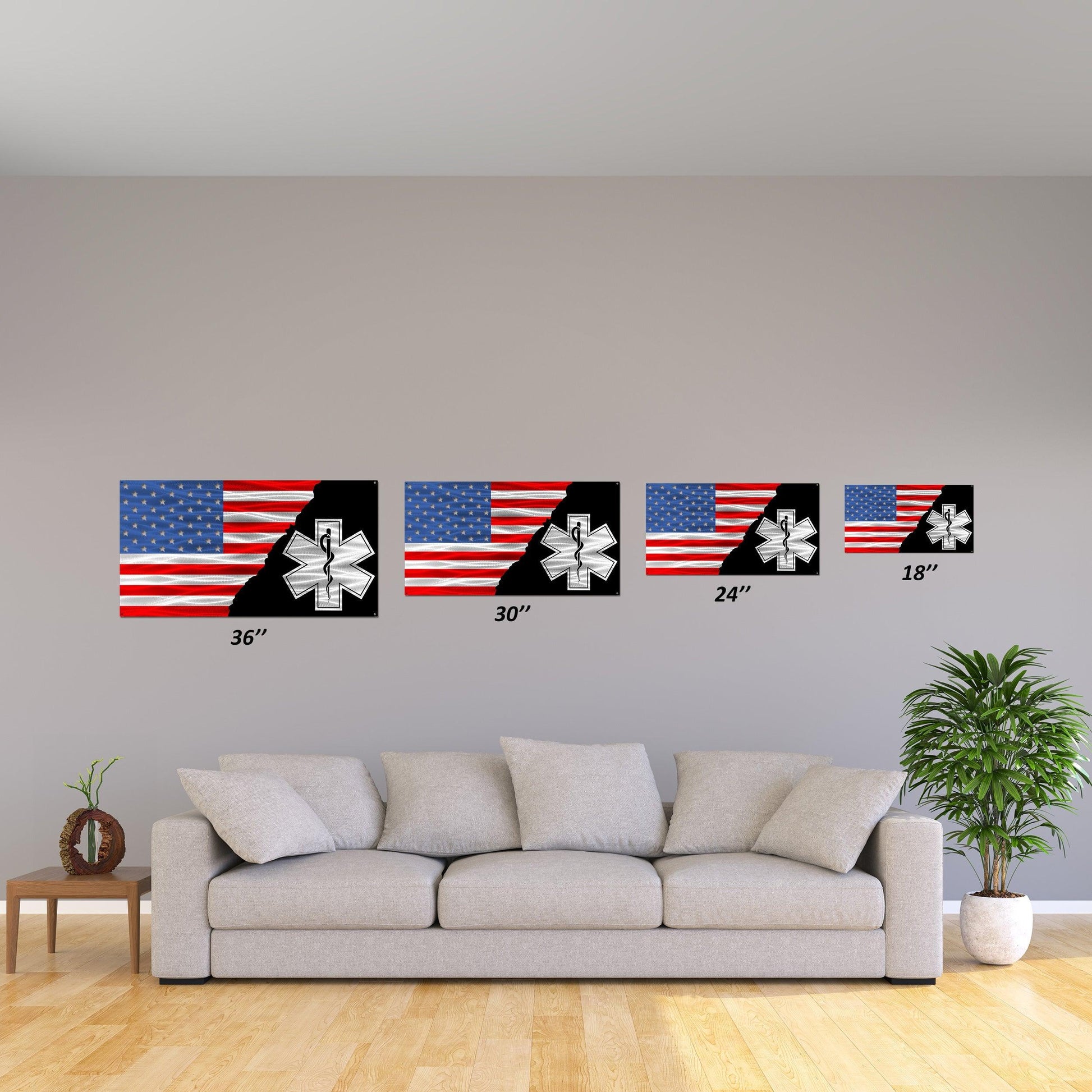 Flag - EMS American Split Flag