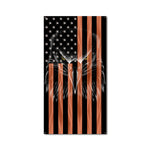 Flag - Firefighter Ghost Eagle Vertical American Flag