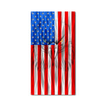 Flag - Police Thin Blue Line Ghost Eagle Vertical American Flag Gift