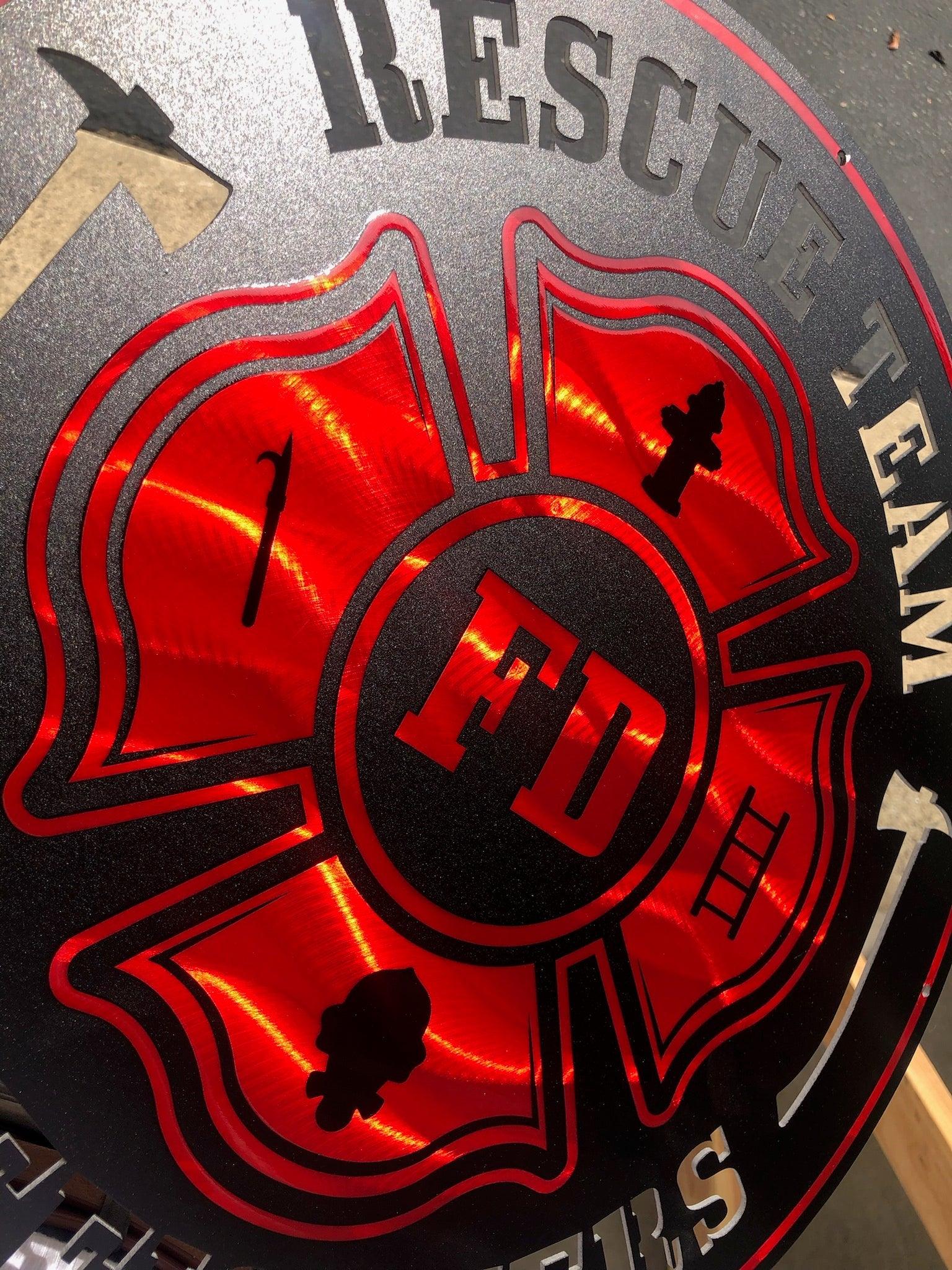 Hero - Rescue Team Firefighter Maltese Cross