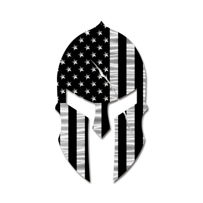 Flag - Firefighter Spartan Helmet American Flag