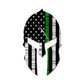 Flag - Spartan Helmet American Flag