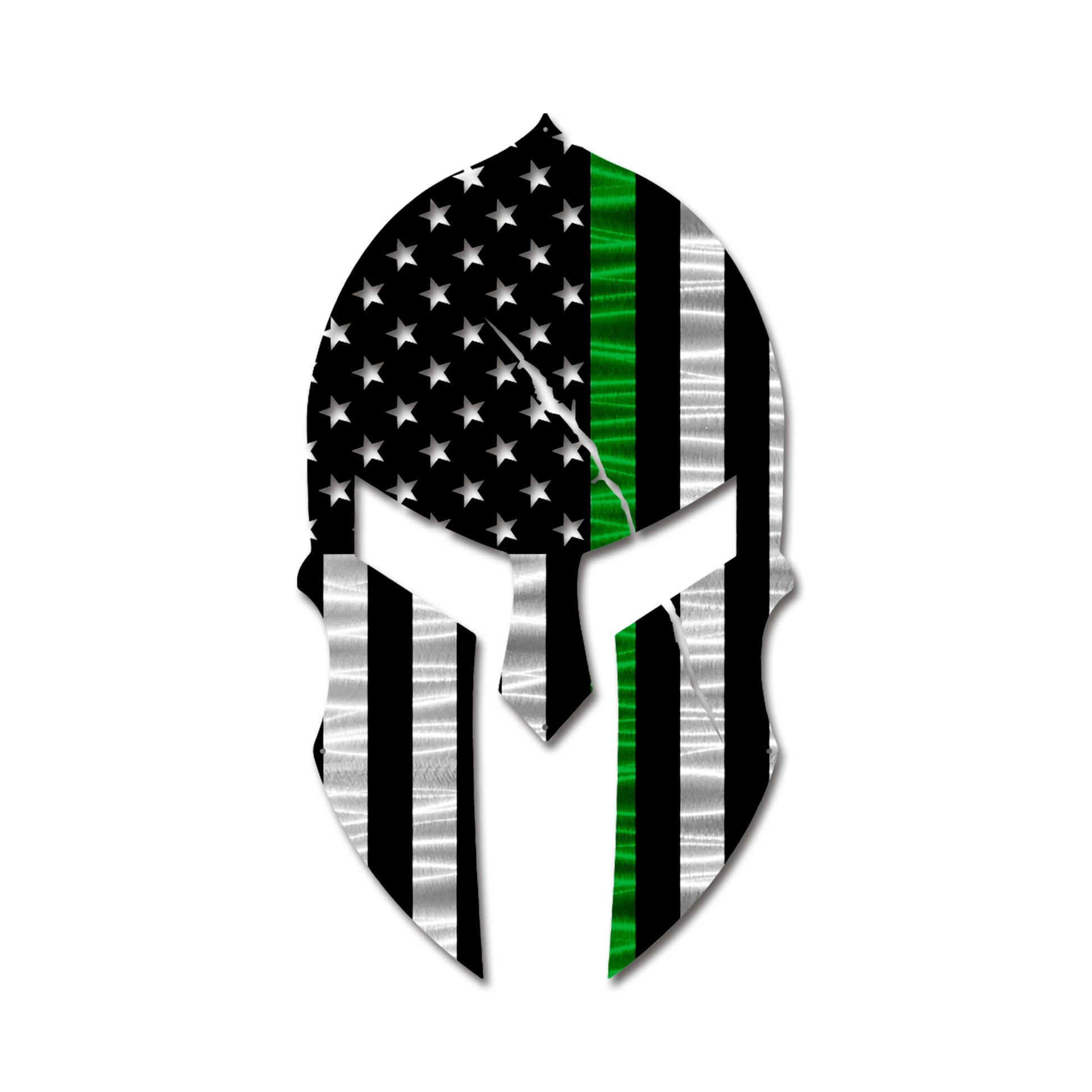 Flag - Spartan Helmet American Flag