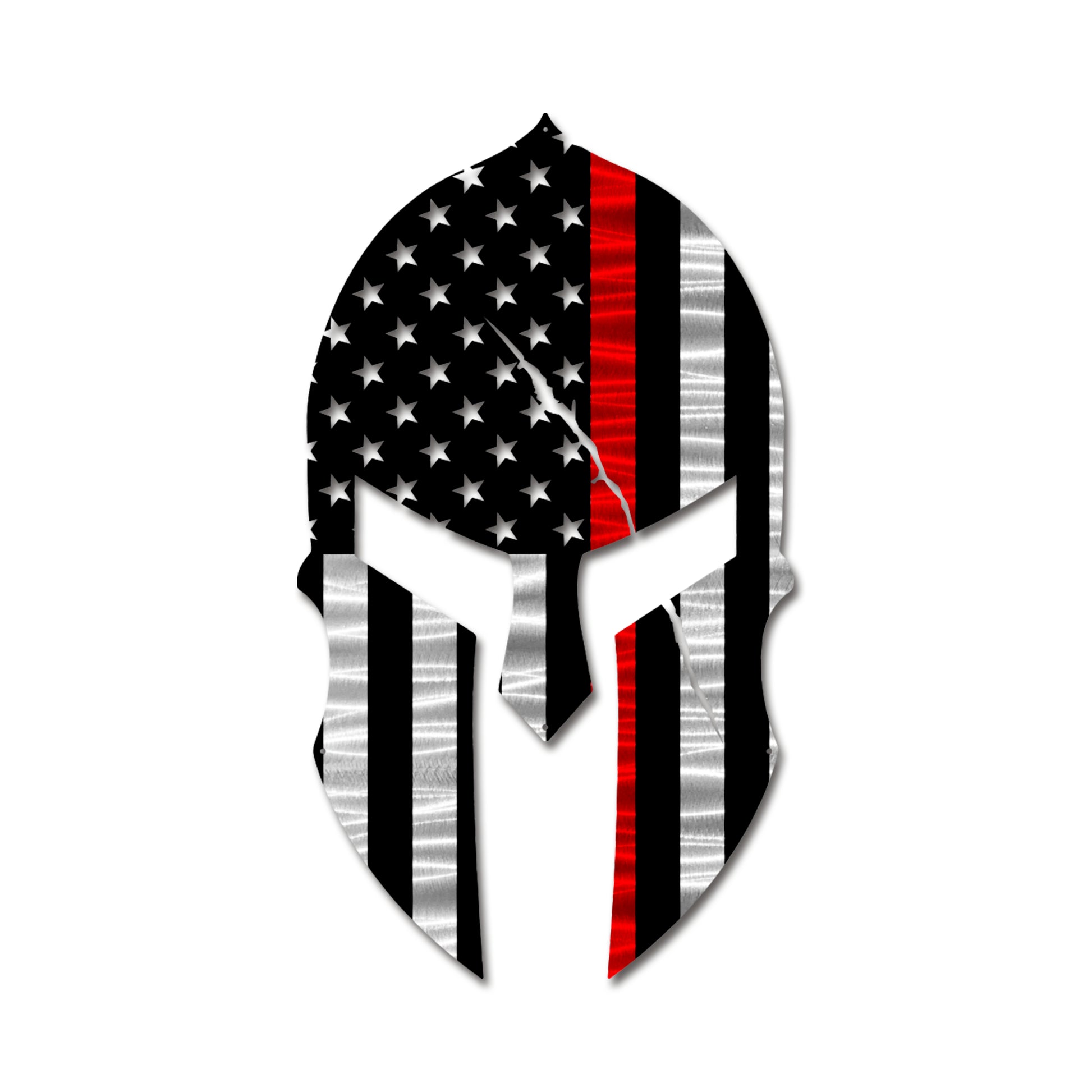 Flag - Spartan Helmet American Flag