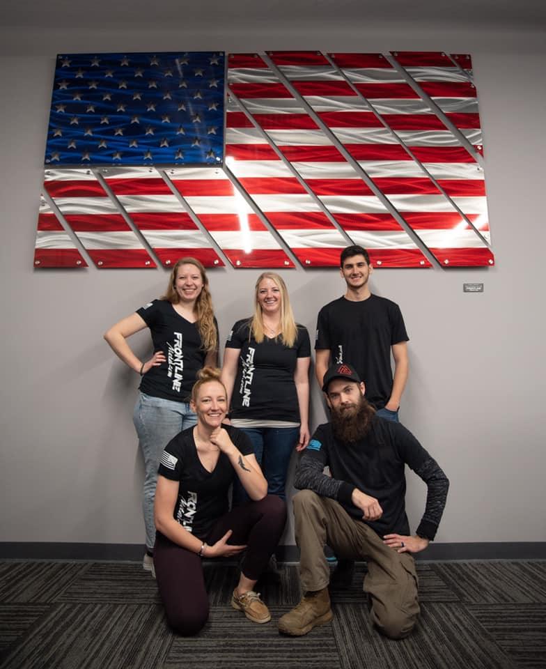 Flags - Multi-Panel Metal American Flag